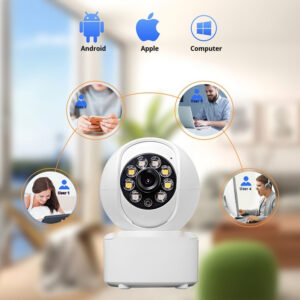 1080p Bluetooth Monitoring HD Home Dual-light Panorama Camera
