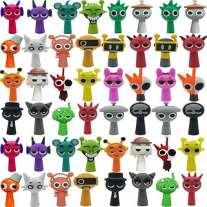 Action Figures Mystery Box,Mystery Box,Action Doll Collection Toys, Home Decorations, Birthday Gifts for Boys and Girls (48 Pcs)