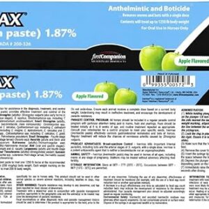 Ivermax Apple Flavored Ivermectin Equine Paste Dewormer - 2 Pack