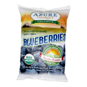 Azure Market Organics *Blueberries, Whole, Frozen, Organic Waiting For Brand Approval